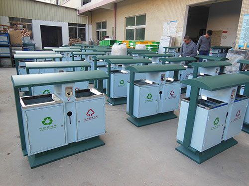 欣方圳戶外垃圾桶遠(yuǎn)銷上海普陀區(qū)