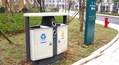 戶外垃圾桶的材質有哪些？