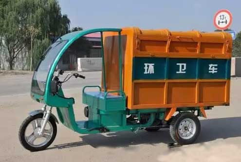 三亞街道上的垃圾箱將被取消，實施三輪電動車定時上門收集！